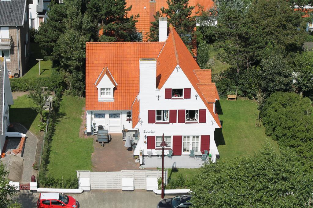 B&B Villa Fernadine De Haan Esterno foto